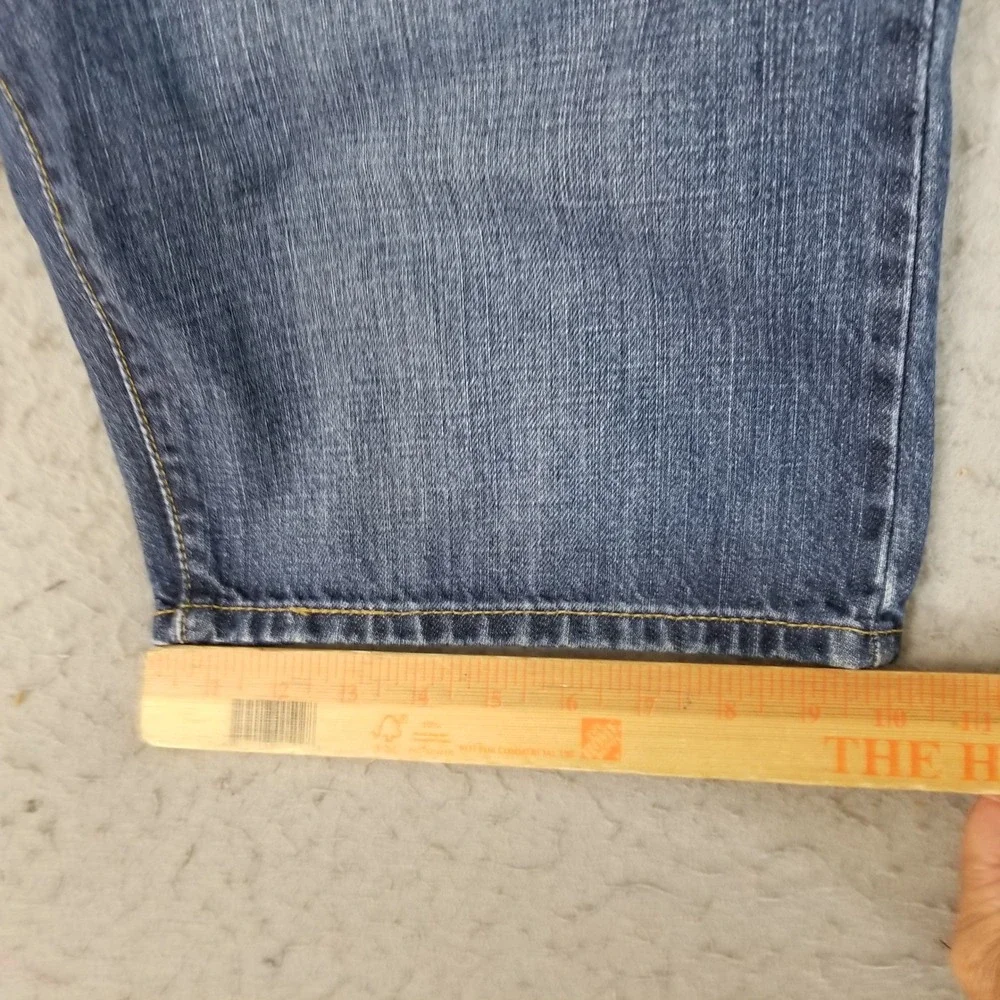 Levi's Shorts Mens 30 Blue 569 Loose Straight Denim Mid Wash Cotton Casual